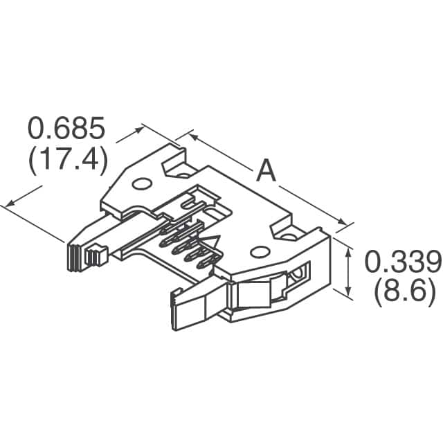 71922-110LF Amphenol ICC (FCI)  Embases à broches mâles
